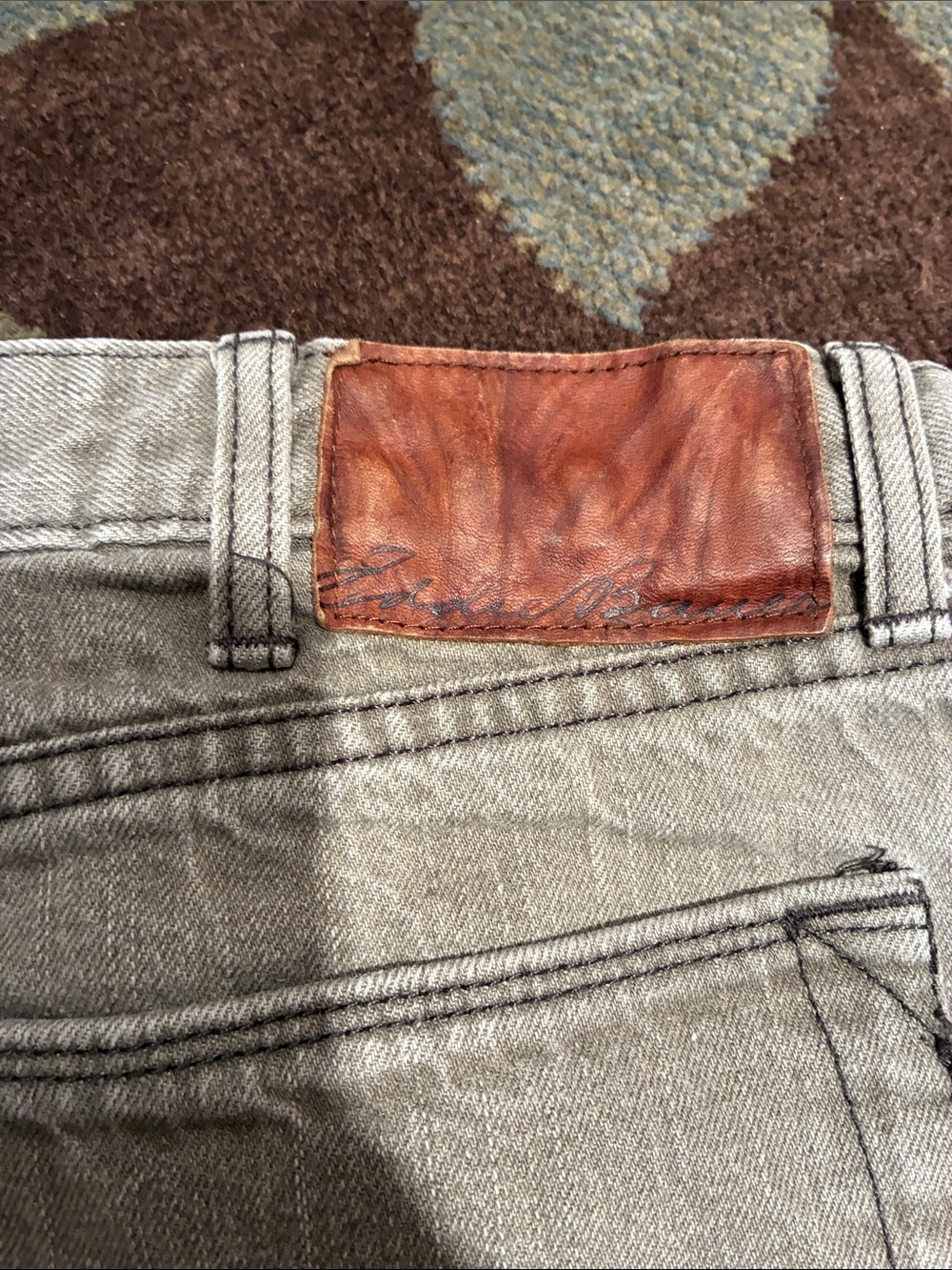 Men’s Eddie Bauer, grey jeans